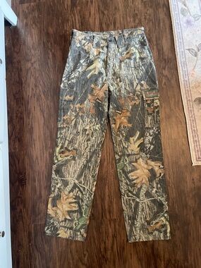 Scentlok Men's Realtree Camo Cargo Pants - Brown/Green